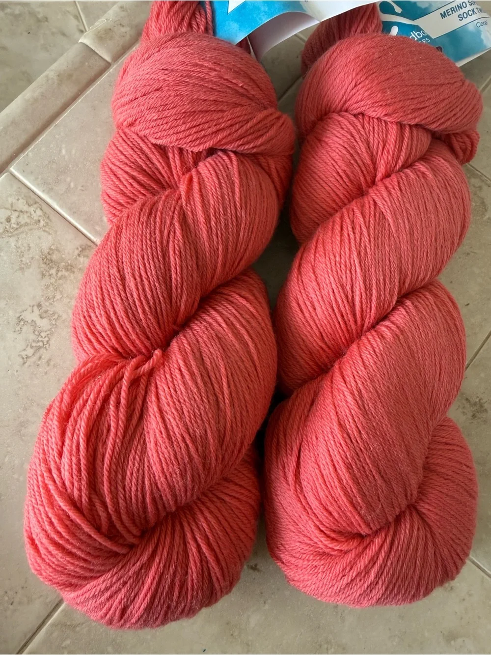 Cloudborn Fibers two hanks